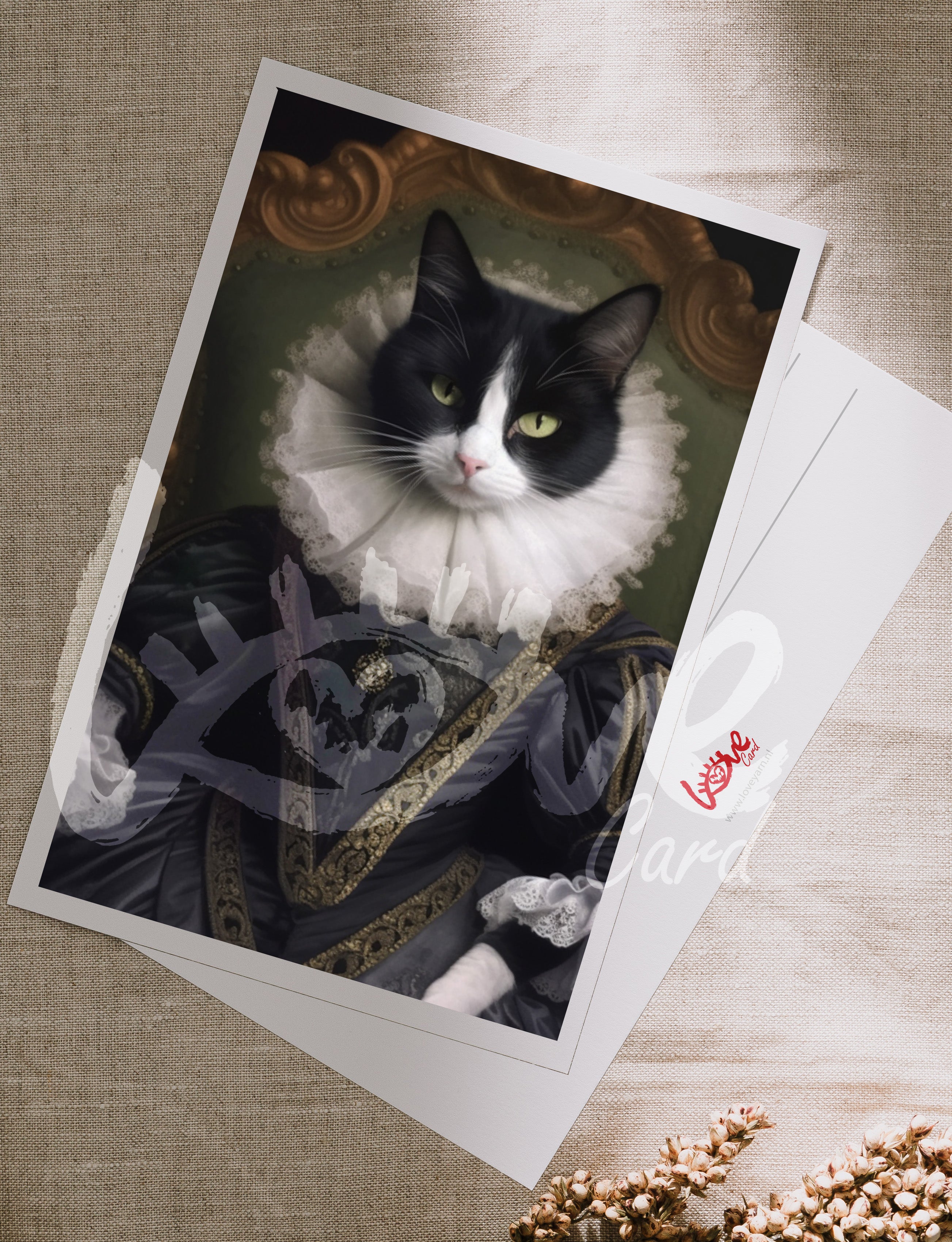 Postcard 'Noble cat'