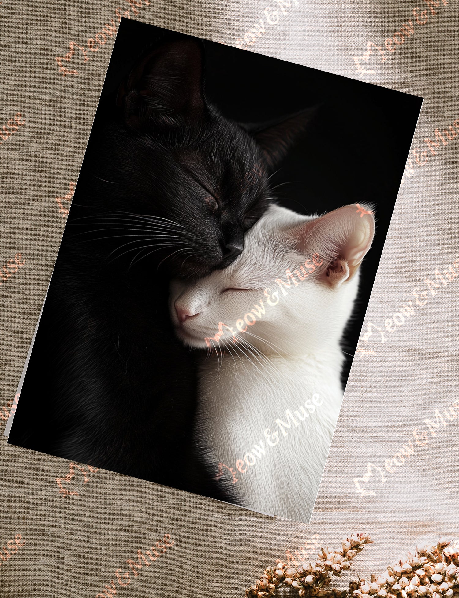 Postcard 'You and me'