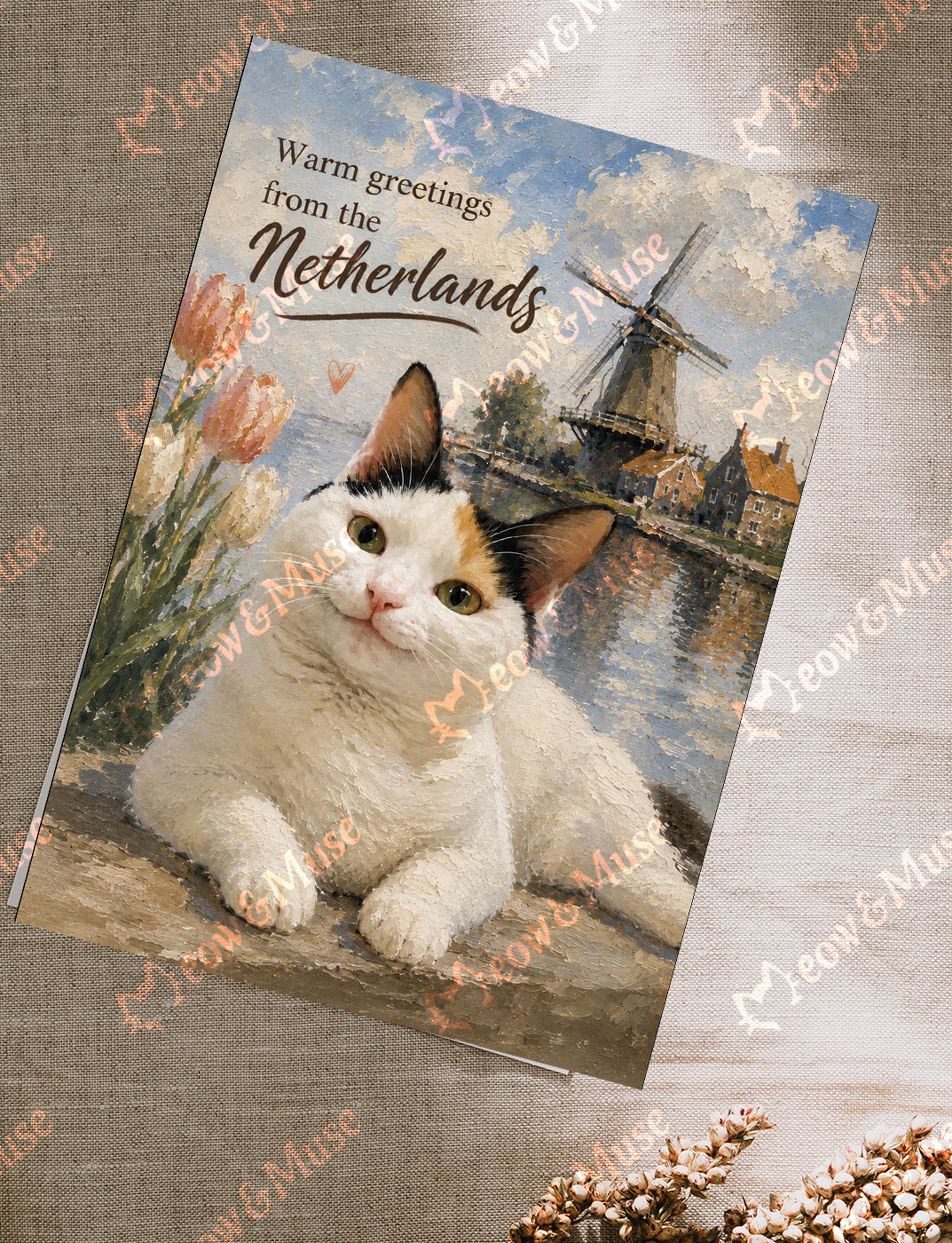 Postcard 'NL Warm Greetings'