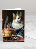 Greeting card 'Happy birthday!' with envelope