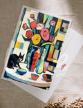 Postcard Art cats club_06