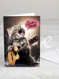 Greeting card 'Just be happy' with envelope