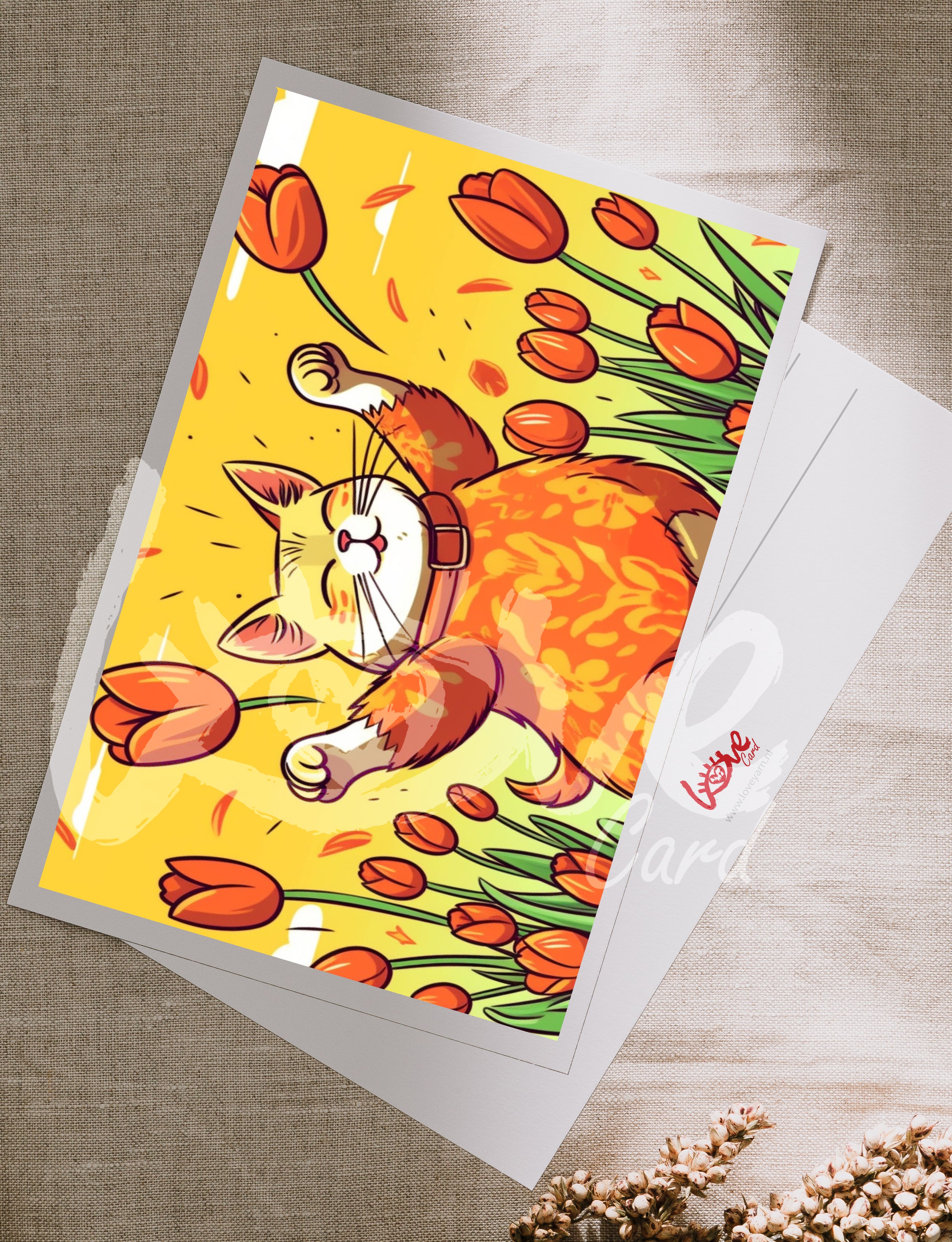 Postcard Art cats club_09