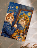 Postcard 'Paint Yourself a Brighter Day'