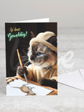 Greeting card 'Jij bent geweldig' with envelope